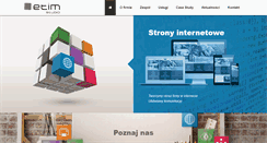 Desktop Screenshot of etim.pl